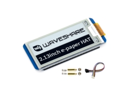 Tela MDUG E ink de 2,13 polegadas para Raspberry Pi 4b/3b+/3b/2b/zero, verde e branca, 250x122 pixels