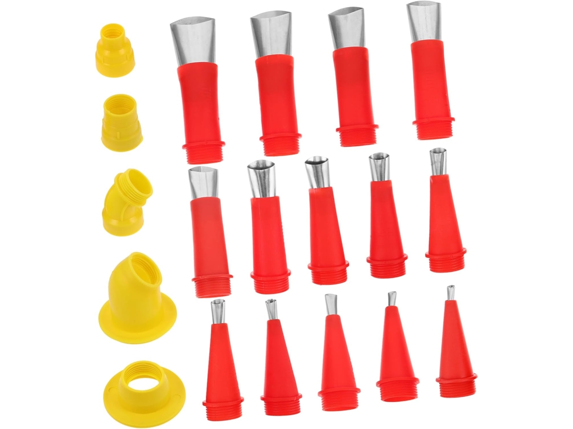 Kit Completo De Calafetagem Com Bico Aplicador Para Cola De Acabamento Em Base De Selante Epóxi.