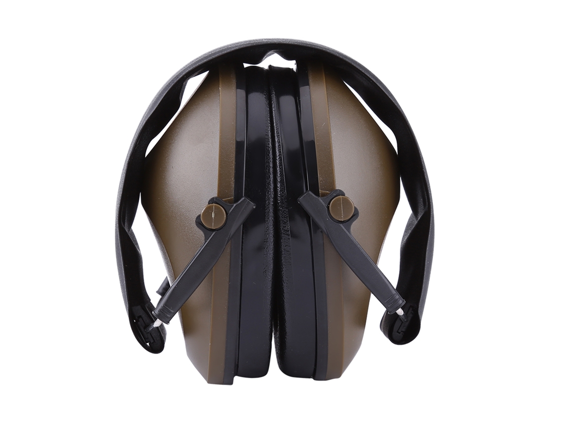 Ouvido Protector Com Redução De Ruído Industrial Auricular Marrom-verde