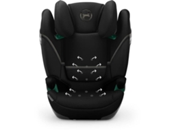 Auto Cybex Solial S2 - I -Size - Rota - 3 a 12 anos - Grupo 2/3 - 100 a 150 cm - Black