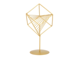 Decoração de Mesa Geométrica Gold LAXISCREED