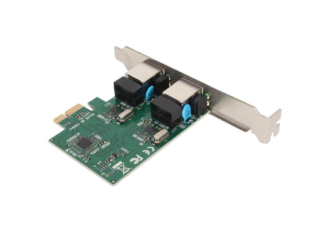 2026zentro-placa De Rede Pcie De 2 Portas Com Chip Rtl8111h, Porta Rj45, Gigabit Ethernet Para Windows E Linux