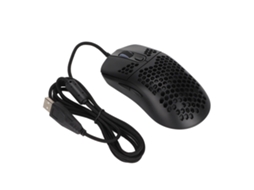 Aetheria rato Mecânico Gamer com Iluminação Rgb 6400dpi Fio Usb Ergonômico Honeycomb para Pc Laptop