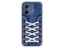 Capa Tumundosmartphone De Silicone À Prova De Choque Para Honor 600 Lite 5g Com Estampa De Tênis 01 Desenho
