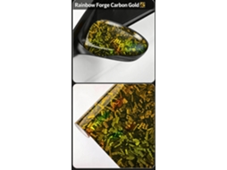 Película Adesiva 6d À Prova Dágua para Carro Pet, 30x200 Cm para Motocicletas e Automóveis HENTEN HOME Dourado