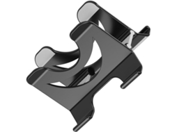Suporte Vertical Preto Em Silicone Para Laptop E Tablet