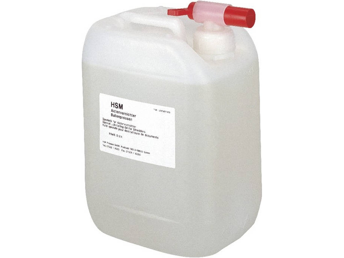 Óleo Lubrificante Destruidoras de Papel HSM 1235997501 (5 L)