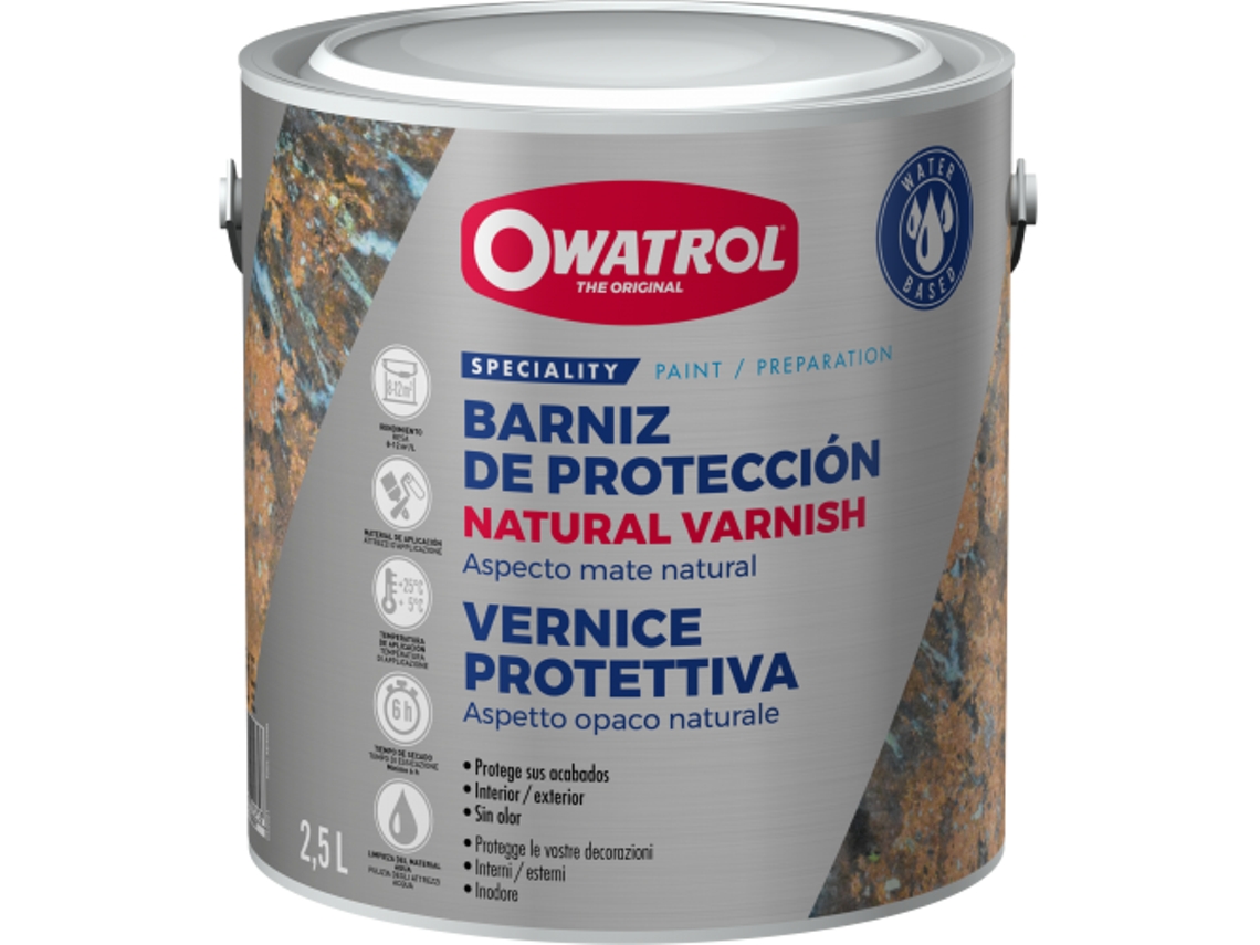 Verniz Mate Natural Owatrol 2,5 Lt