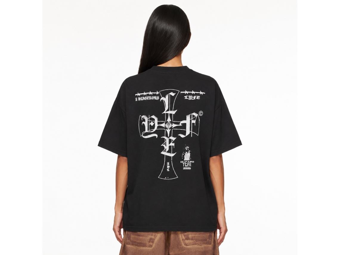 Yeat A Dangerous Lyfe / Love Tees Album Tour Merch T-shirts Size:l
