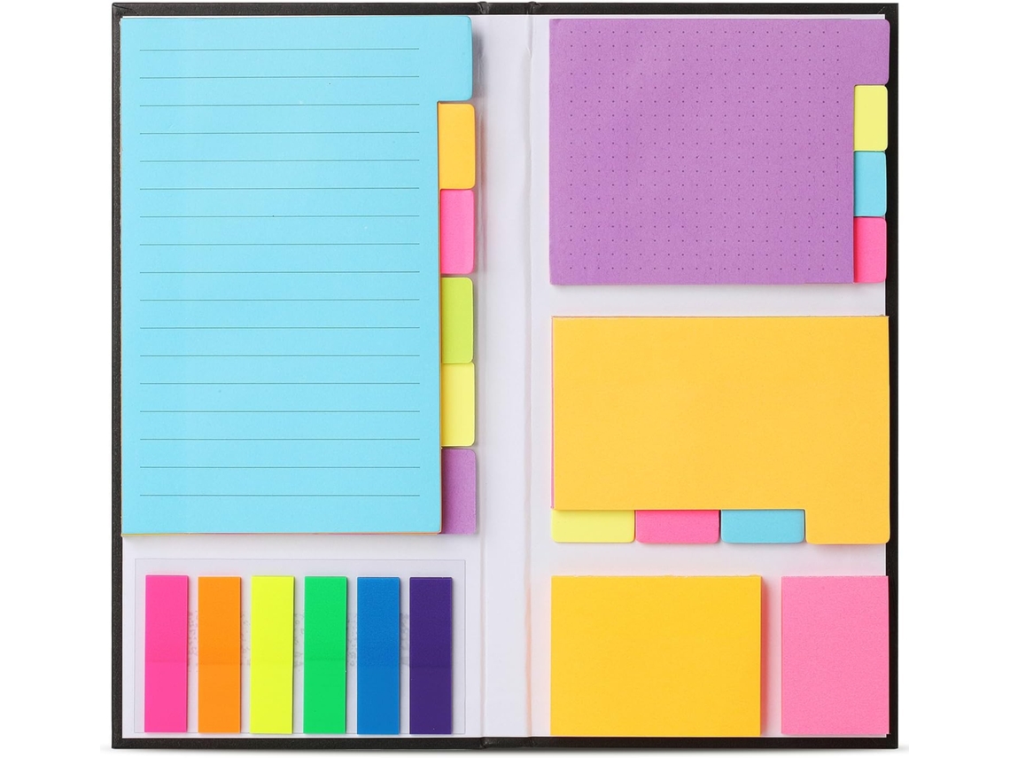 Conjunto De 410 Blocos De Notas Adesivas Bíblicas, Material Escolar E De Escritório, Divisórias E Marcadores Para Planejamento E Anotações Em Livros