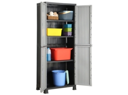 Vidaxl Armário De Plástico 68x39x171,5 Cm