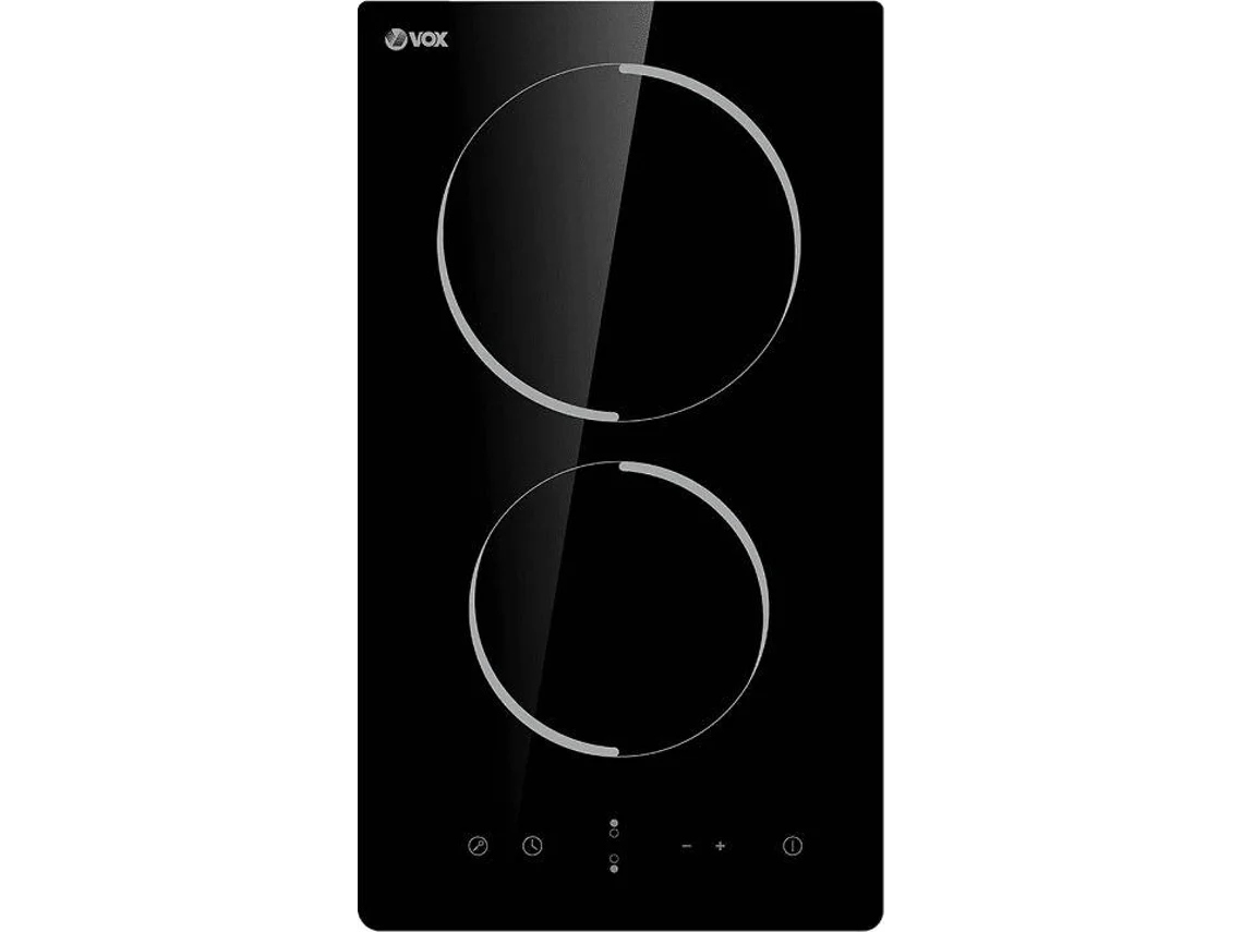 Placa de Vitrocerâmica VOX  EBC200DBR2 (Elétrica - 28,8 cm - Preto)
