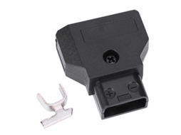 2026 conector D Tap Y Conector Macho Tipo B para Cámara, Plug de Cámara