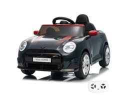Carro Elétrico Para Crianças 12v - Mini Cooper Jcw - 1 A 5 Anos - Preto