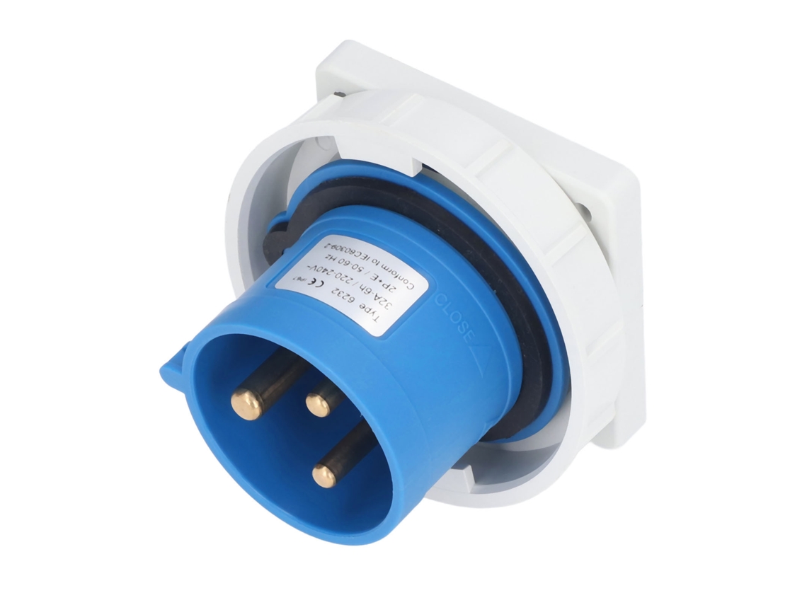 Laxiscreed Tomada Industrial Ip67 À Prova D’água Com Conexão De Aviação E Contatos De Latão