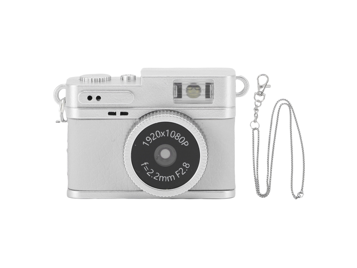 Câmera LAXISCREED Mini Retro 1080p 64gb Chaveiro