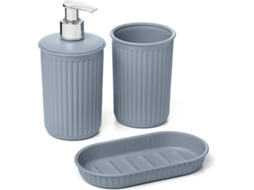 Conjunto de WC TATAY Baobab (Azul - Plástico - 15 x 8.2 x 17 cm)