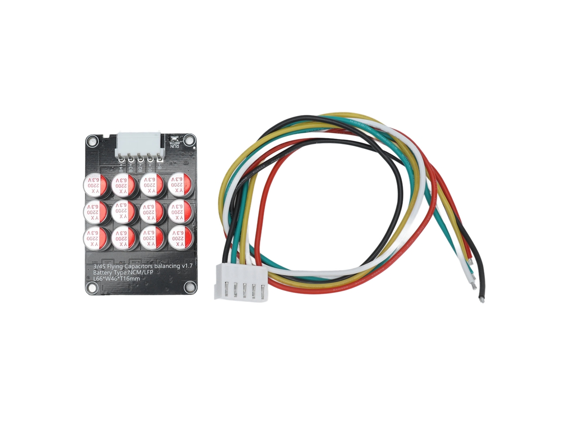 Equalizador Ativo de Baterias 3‑24S com Placa de Balanceamento para Lifepo4 Li Ion LTO S/MARCA