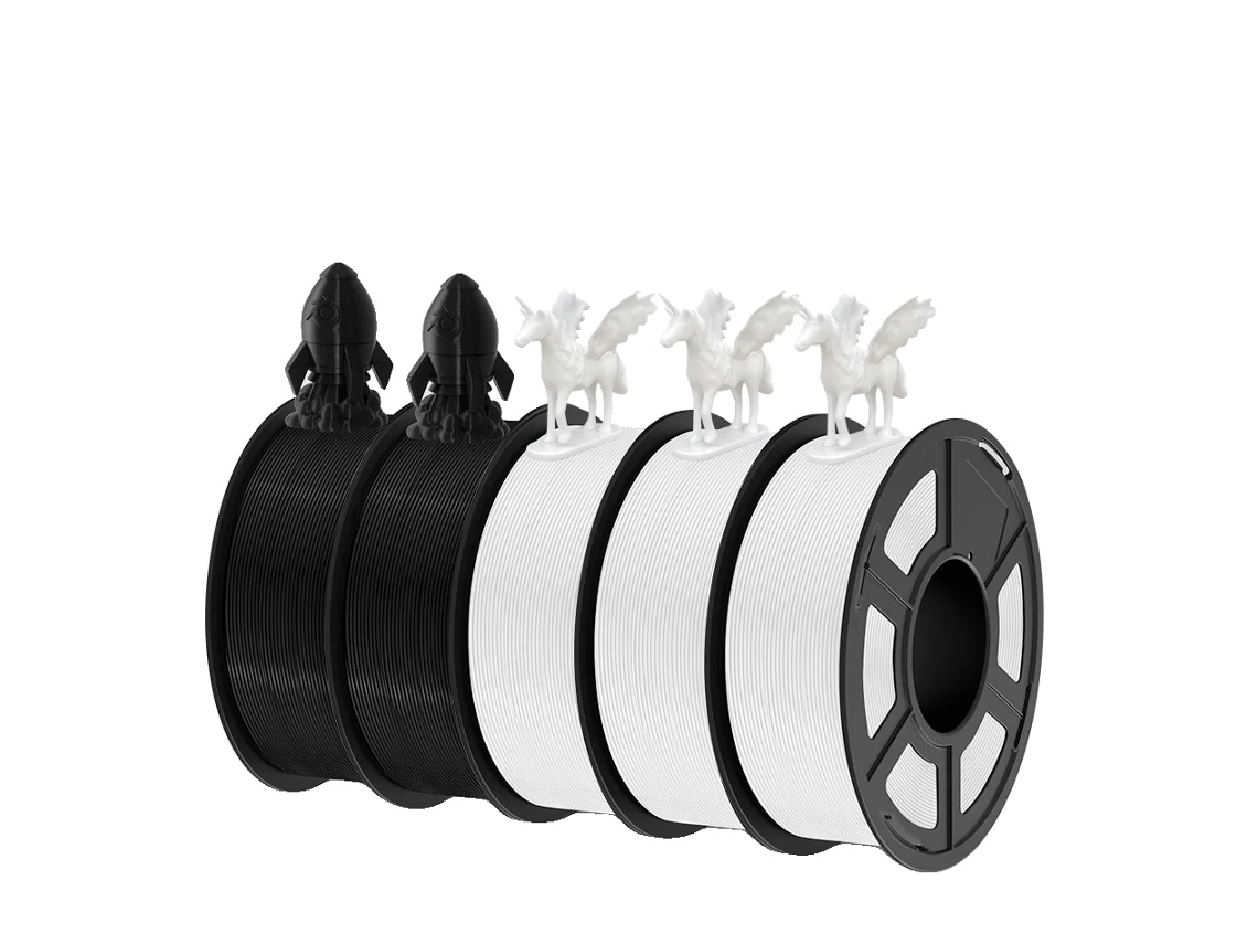 Filamento Para Impressora 3d, Alta Resistãªncia, Facilidade De Impressã£o, Pla Plus 3wt 2bk Oem