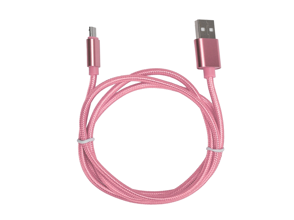 Cabo de Dados LAXISCREED 1m Rosa 1a Carregamento