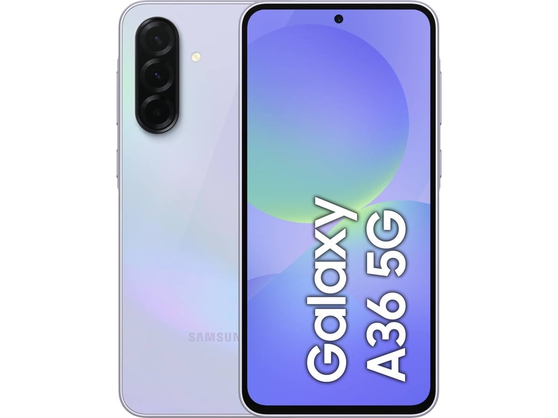 Smartphone SAMSUNG Galaxy A36 (Outlet Caixa Aberta - 6.7'' - 8 GB - 256 GB - Violeta Claro)