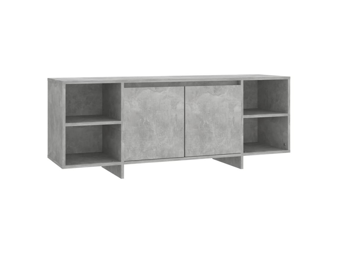 Tv Móvel 130x35x50 Cm Cinzento Cimento Aglomerado MAISON EXCLUSIVE