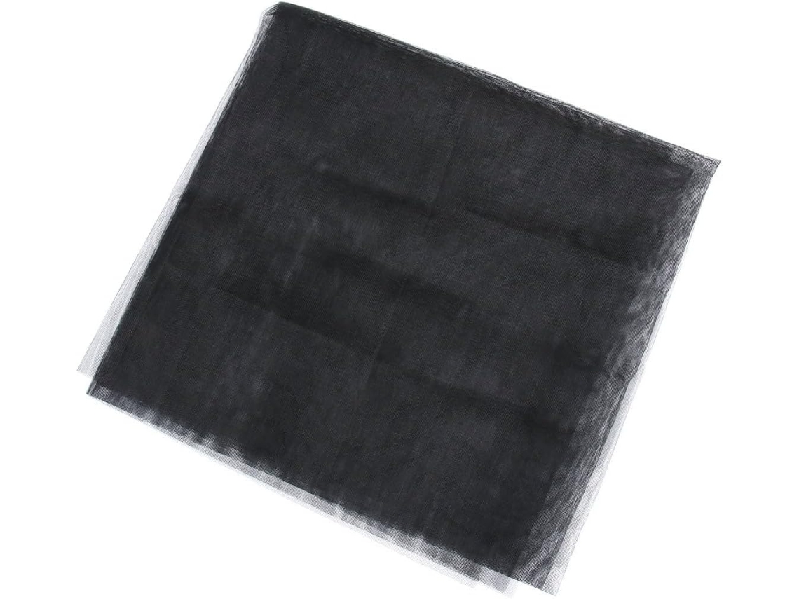 Mosquiteiro De Fibra Vidro Kichvoe, Fácil De Usar, Para Janelas, Preto, Com Malha Fixa, Ideal Para Sala De Estar E