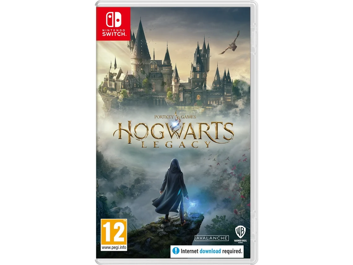 Jogo Nintendo Switch Hogwarts Legacy (Código de Descarga na Caixa)