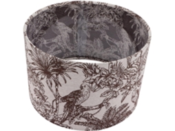 Capa Para Luminária De Hotel Com Estampa Tropical E Acessório De Decoração De Interiores