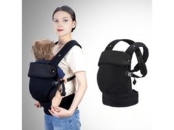 Porta bebês Ergonômico, Cómodo Y Ligero, Cor Negro. ZYBLSSBB