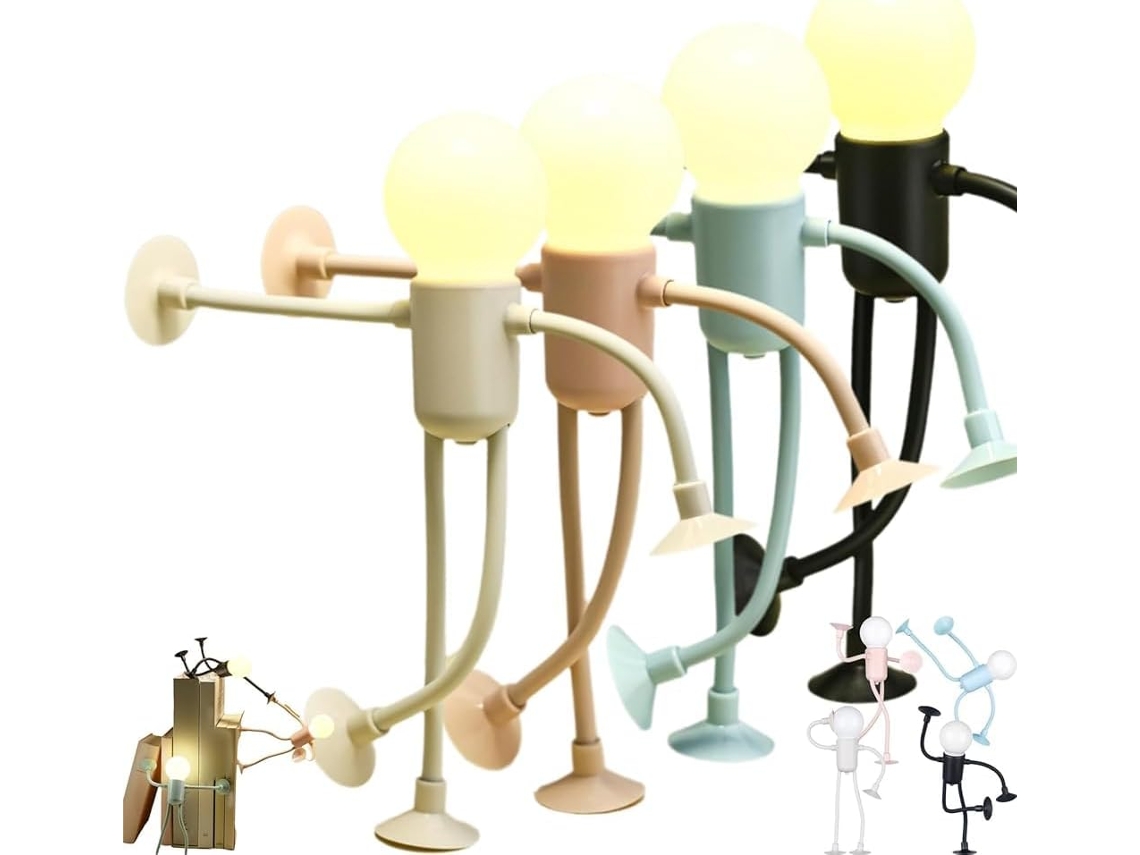 Luminária Noturna Esportiva Divertida Que Muda De Forma Com Formatos