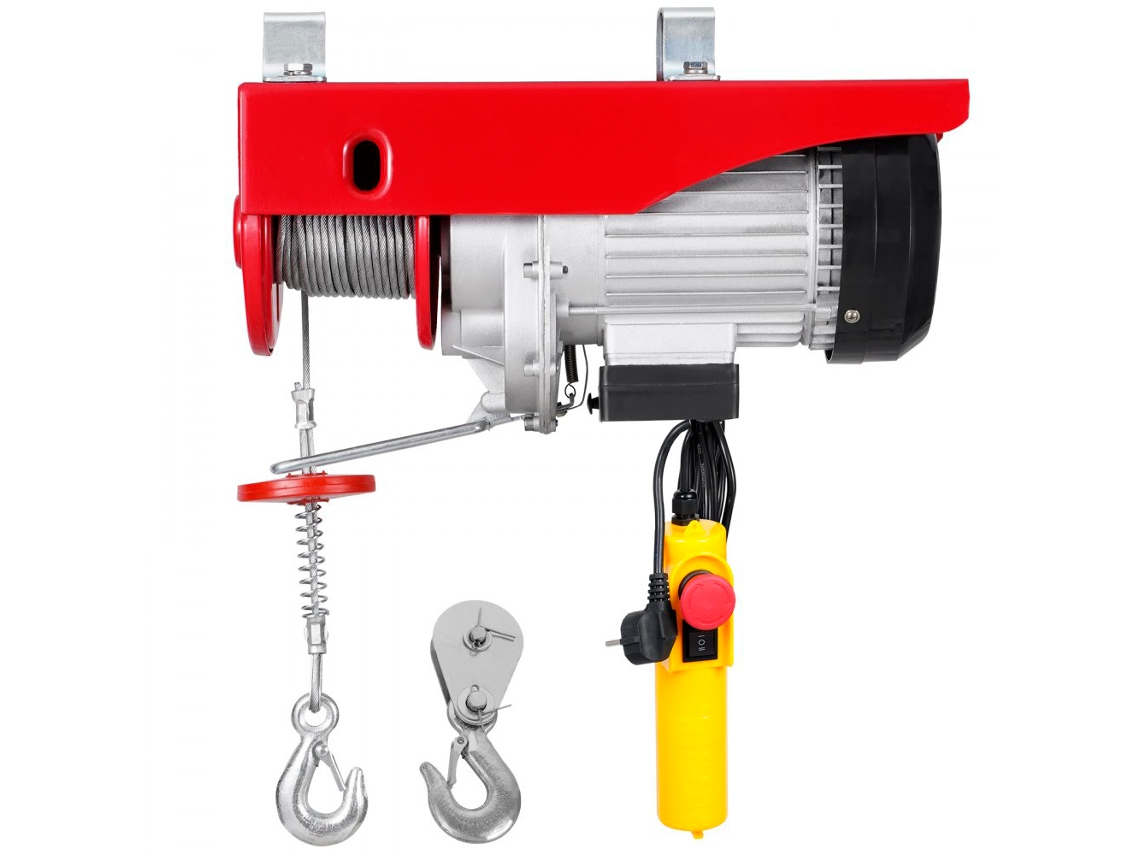 Guincho Elétrico 400 Kg Com Controlo Remoto Tekmaquinas
