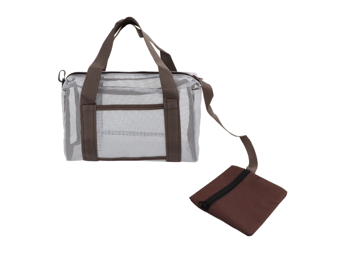 Mochila De Praia De Malha Extra Grande Leve E De Secagem Rápida Para Família 14in/35.6cm