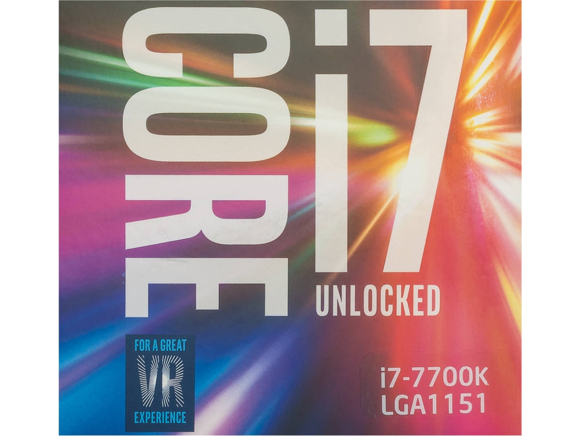 Processador INTEL-Core i7-7700K (Socket LGA1151 - Quad-Core - 4.2 GHz)