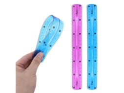 Réguas De Borracha Flexíveis Para Crianças, 30 Cm (12 Polegadas)