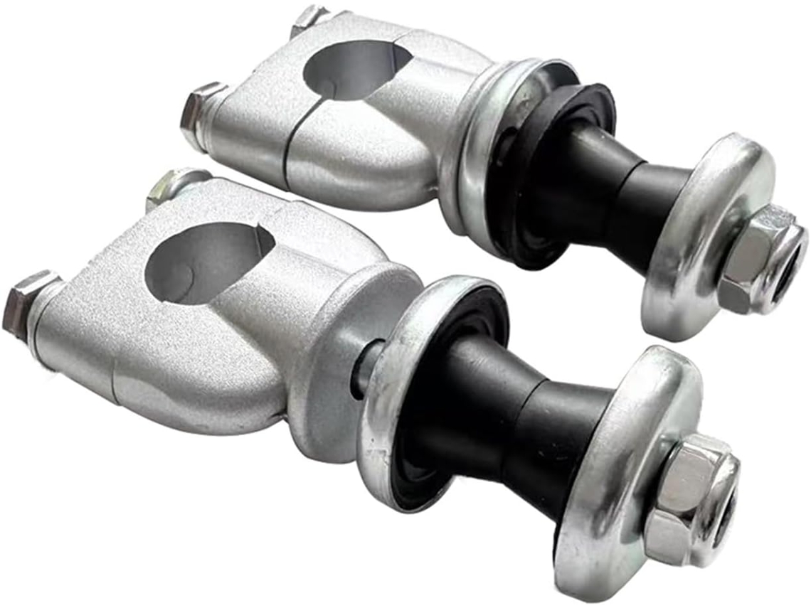 Adaptador de Elevação Guidão Motocicleta Alumínio 7/8" 22mm Preto Abraçadeiras Universais 22 Mm Melhora