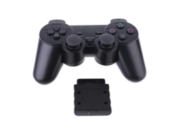 Controle De Jogo Sem Fio 2.4g Com Vibração E Receptor Para Jogos.