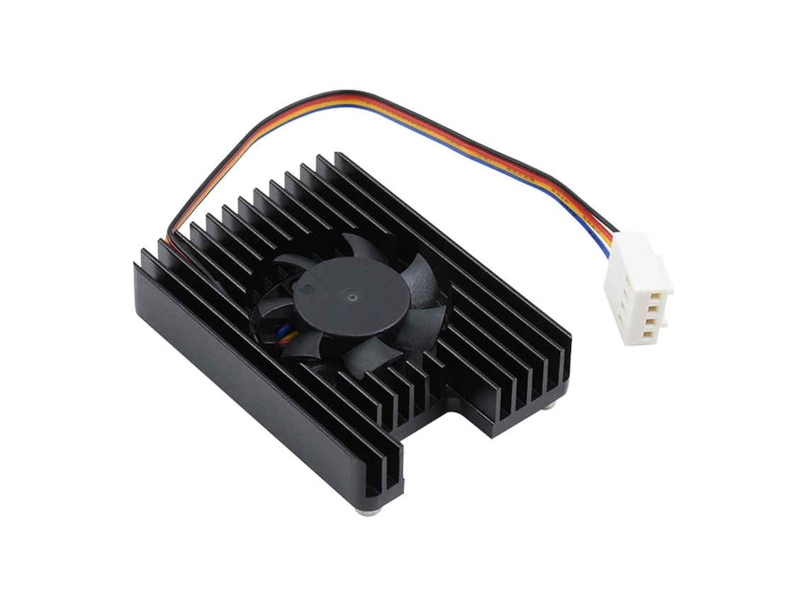1 Conjunto Para Raspberry Pi Compute Model 4 Kit De Dissipador De Calor Com Ventilador 4 Pinos Cm4 Cooler