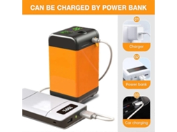 Bomba De Chuveiro Para Acampamento Ao Ar Livre Com Visor Digital Inteligente Chuveiro Elétrico Portátil Para Acampamento PENGDSJE