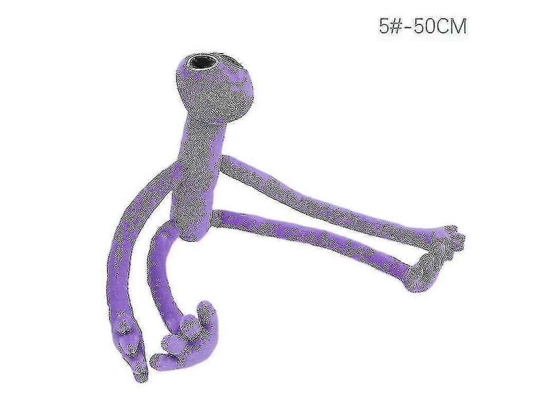 Boneco De Pelúcia Monstro Roxo De Braços Longos, Macio E Flexível