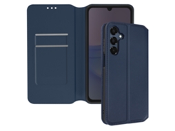 Capa Aba Vídeo para Samsung Galaxy A16 AVIZAR com Porta-Cartões Azul