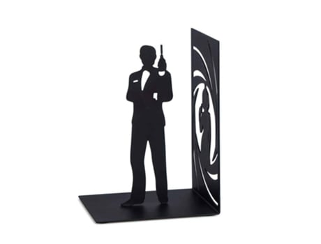 BALVI Bookend Agente Secreto Preto