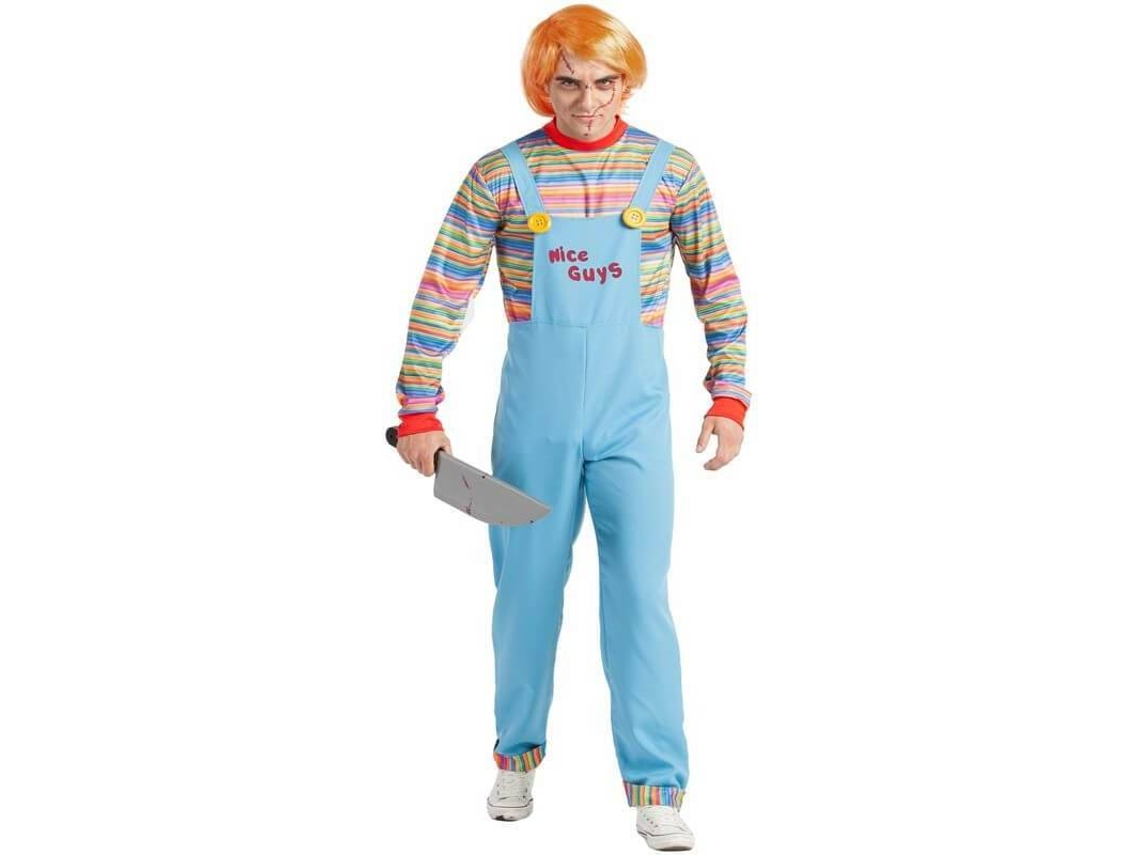 Fato de Homem DISFRAZZES Boneco Diabólico (Tam: S)