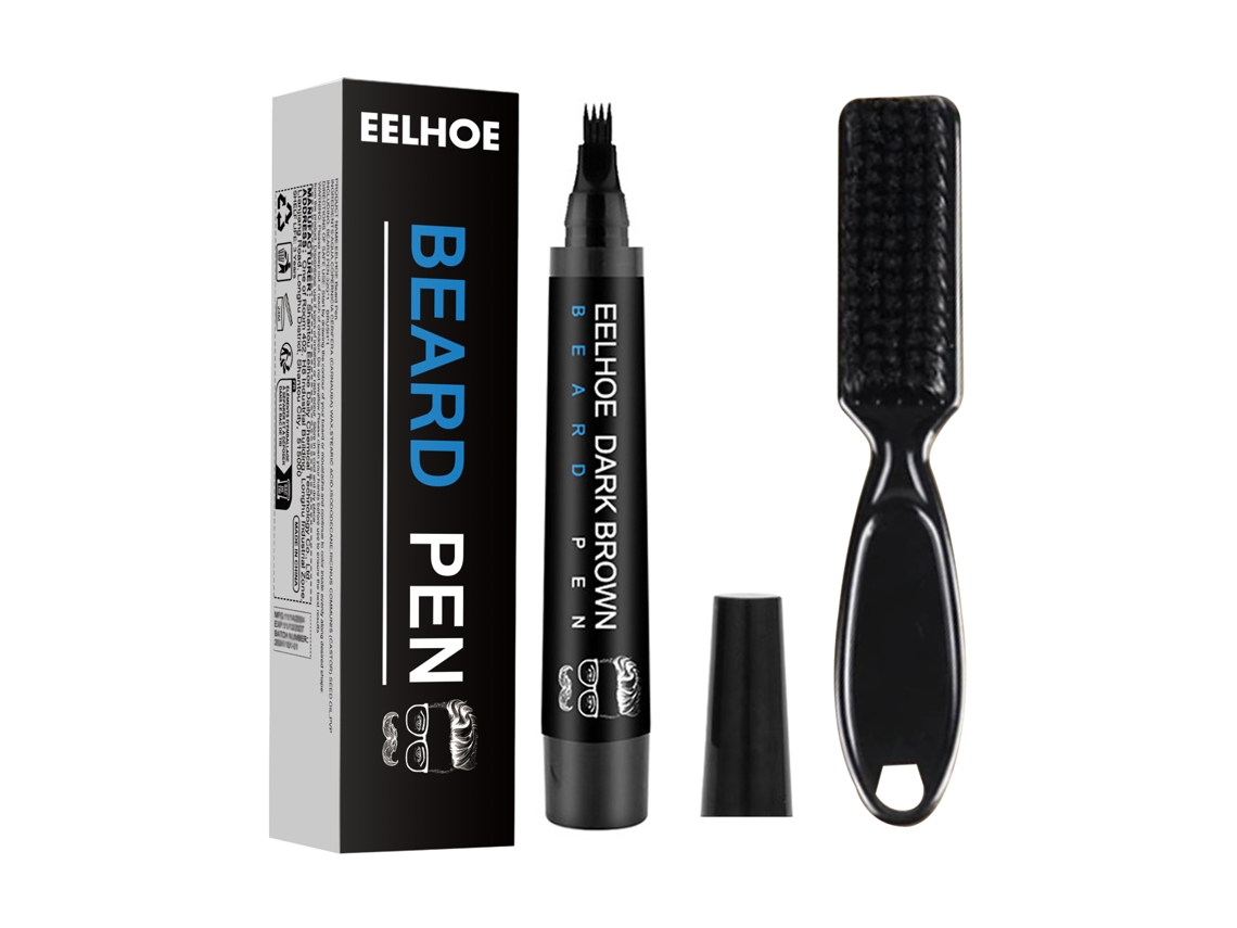 Kit Caneta Preenchedora Barba Eelhoe Natural