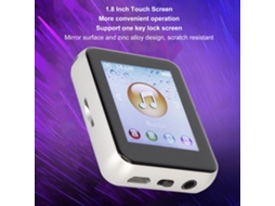 Leitor Mp3 Bluetooth Yizhood Mp05 1.8inch Ecrã Tátil 8g (prata)