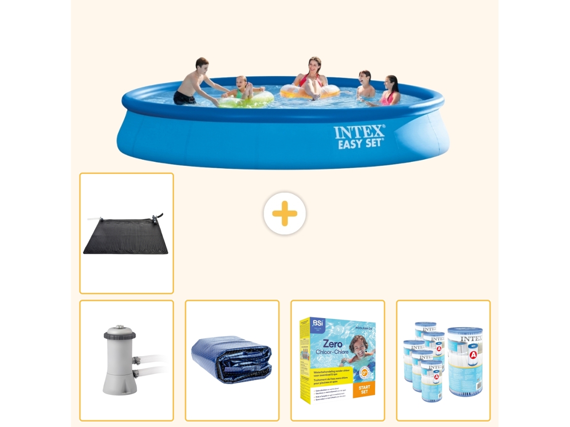 Intex Piscina Easy Set Redonda - 457x84 Cm - 6-peças Scb25