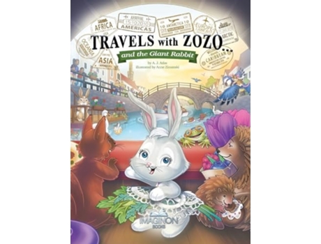 Livro Travels with Zozo...and the Giant Rabbit de A J Atlas (Inglês - Capa Dura)