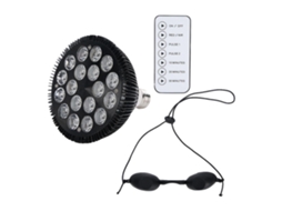 Lâmpada De Terapia Infravermelha Vermelha Led De 54 W Com Controle Remoto Para Uso Doméstico, Luz De Pulso Para Fisioterapia, Ac100-240 V