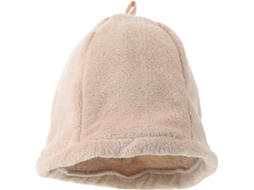 Touca de Sauna Inoomp para Homens e Mulheres, Cor Cáqui, com Proteção Térmica, Feita de Material Absorvente, Leve e CHABERLU