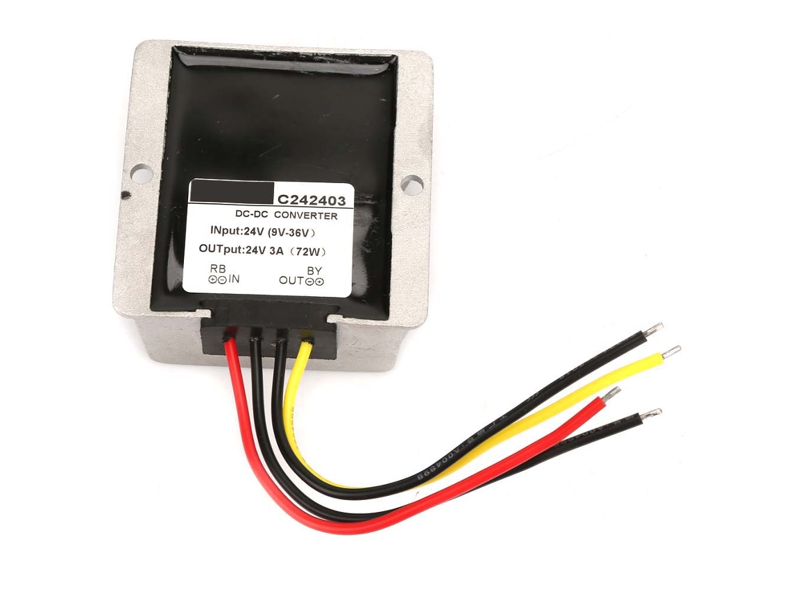 Módulo Regulador de Voltaje Auto Step Up/down Conversor Boost/buck 9 36v para 24v (3a)